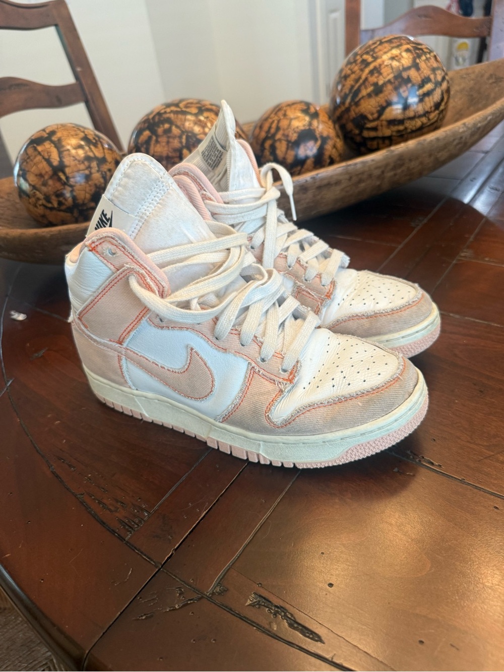 Nike dunk high arctic orange Used size 8